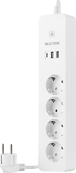 Neutron NTL-SW07 Type-C USB 1 m 4'lü Akım Korumalı Priz