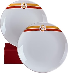 Neva N3472 Galatasaray Arma Logo 2'li Servis Tabağı