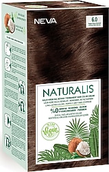 Neva Naturalis Vegan Kalıcı Krem Saç Boyası 6.0 Yoğun Koyu Kumral