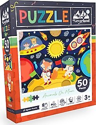 Neverland Ay Hayvanları 50 Parça Puzzle NL409