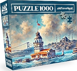 Neverland Kız Kulesi 1000 Parça Puzzle NL533