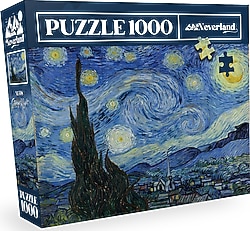 Neverland Yıldızlı Gece Puzzle 1000 Parça NL358