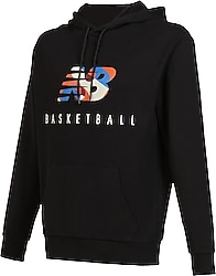 New Balance MNH1361-BK Kapüşonlu Siyah Erkek Sweatshirt