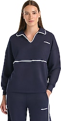 New Balance WNC3402-AVI Lacivert Kadın Sweatshirt