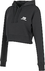 New Balance WNH3515 Kapüşonlu Crop Sweatshirt