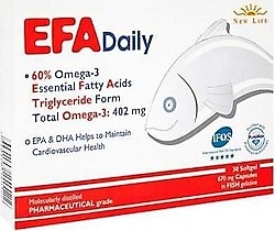 New Life Efa Daily Omega 3 Balık Yağı 30 Kapsül