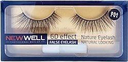 New Well 6D Effect Natural P01 Takma Kirpik