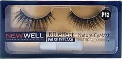 New Well 6D Effect Natural P12 Takma Kirpik