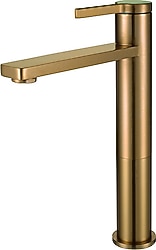 Newarc 910008 Bold Çanak Tipi Altın Lavabo Bataryası