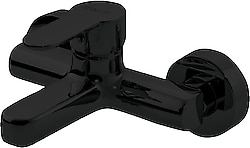 Newarc 971551B Domino Aplike Siyah Lavabo Bataryası