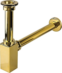 Newarc Corner 760521G Altın Lavabo Sifonu