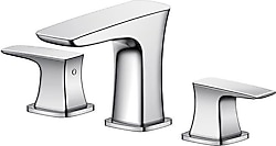 Newarc Life 981561 3 Delikli Krom Lavabo Bataryası