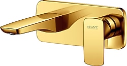 Newarc Life 981578 Altın Ankastre Lavabo Bataryası