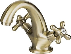 Newarc Nostalgic 290525 Bronz Lavabo Bataryası