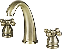 Newarc Nostalgic 290565 Bronz 3 Delikli Lavabo Bataryası
