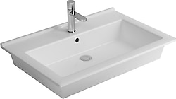 Newarc Silver 501055 55x45 cm Slim Lavabo