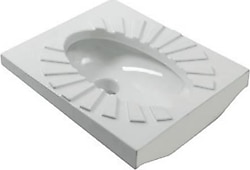 Newarc Sun 2224 50x60 cm Çevre Yıkamalı Tuvalet Taşı