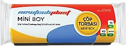 Newtechplast Mini Boy Çöp Poşeti 40'lı