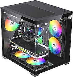 Next Gaming Orion Cube 5X RGB Fanlı Micro ATX Oyuncu Kasası