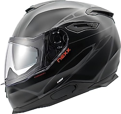Nexx Y.100 B-SIDE Mat Siyah Gri Full Face Motor Kaskı