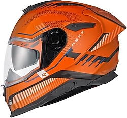Nexx Y.100R Baron Turuncu Motosiklet Kaskı