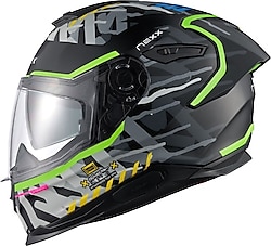 Nexx Y.100R Urbangram Mat Siyah Motosiklet Kaskı