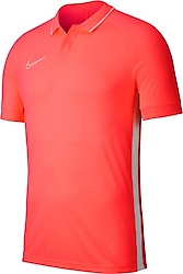 Nike Dry-Fit Academy 19 BQ1496-671 Açık Kırmızı Kısa Kollu Polo Yaka Erkek Tişört