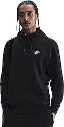 Nike Club FN3859-010 Kapüşonlu Siyah Erkek Sweatshirt