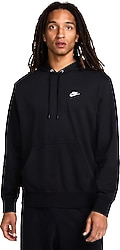 Nike Club FN3866-010 Kapüşonlu Siyah Erkek Sweatshirt
