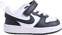 Nike Court Borough Low Recraft DV5458-131 Siyah-Beyaz Bebek Ayakkabı