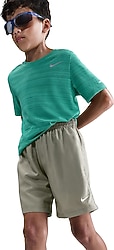 Nike Multi Dri-Fit DX5382-320 Yeşil Çocuk Spor Şort