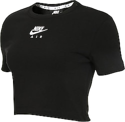 Nike CZ8632 Kısa Kollu Bisiklet Yaka Crop Tişört