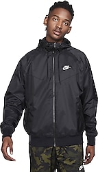 Nike Sportswear Windrunner DA0001-010 Kapüşonlu Siyah Erkek Mont