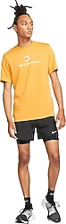 Nike Stride Dri-Fit Hybrid DM4757-010 Siyah Erkek Koşu Şortu