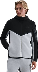 Nike Tech Fleece HV0949-011 Siyah-Gri Erkek Eşofman Üstü