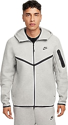 Nike Tech HV0949-063 Gri Erkek Eşofman Üstü