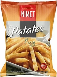 Nimet 1000 gr Dondurulmuş Patates