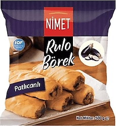 Nimet 500 gr Patlıcanlı Rulo Börek