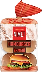 Nimet 8'li 54 gr Hamburger Ekmeği