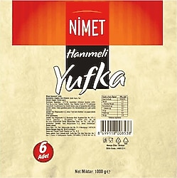 Nimet Hanımeli Yufka 1 kg