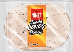 Nimet Tandır Lavaş Ekmeği 4'lü 276 gr