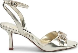 Nine West Gilla Topuklu Altın Kadın Sandalet