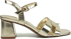Nine West Nadira Topuklu Altın Kadın Sandalet