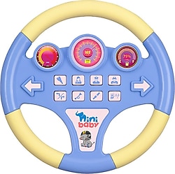 Nini Baby Sesli Müzikli Pilli Direksiyon