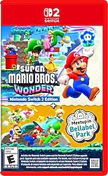 Super Mario Bros Wonder + Meetup In Bellabel Park Nintendo Switch 2 Oyunu