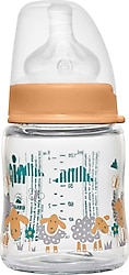 Nip Wide Neck Bottle Antikolik Cam Biberon 120 ml