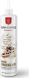 Nish Beyaz Çikolata Aromalı Dekor Sos 750 gr