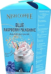 Nish Blue Raspberry Milkshake Toz İçecek 250 gr