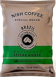 Nish Brazil Filtre Kahve 80 gr