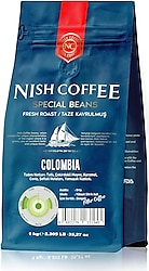 Nish Colombia Çekirdek Kahve 1 kg